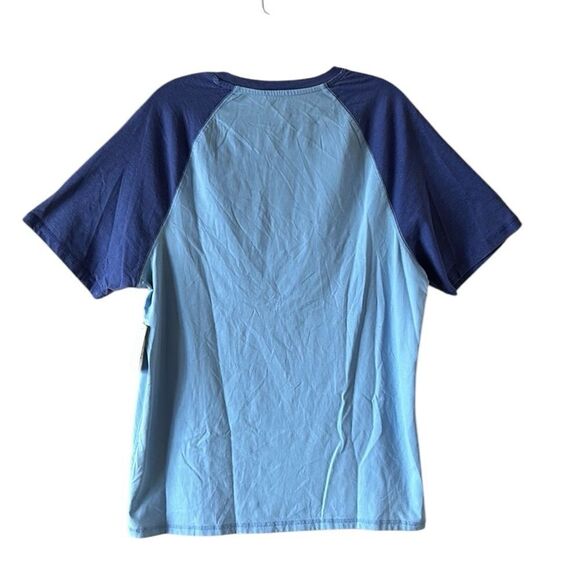 NEW Flag & Anthem Mens Blue Shirt - Picture 4 of 5